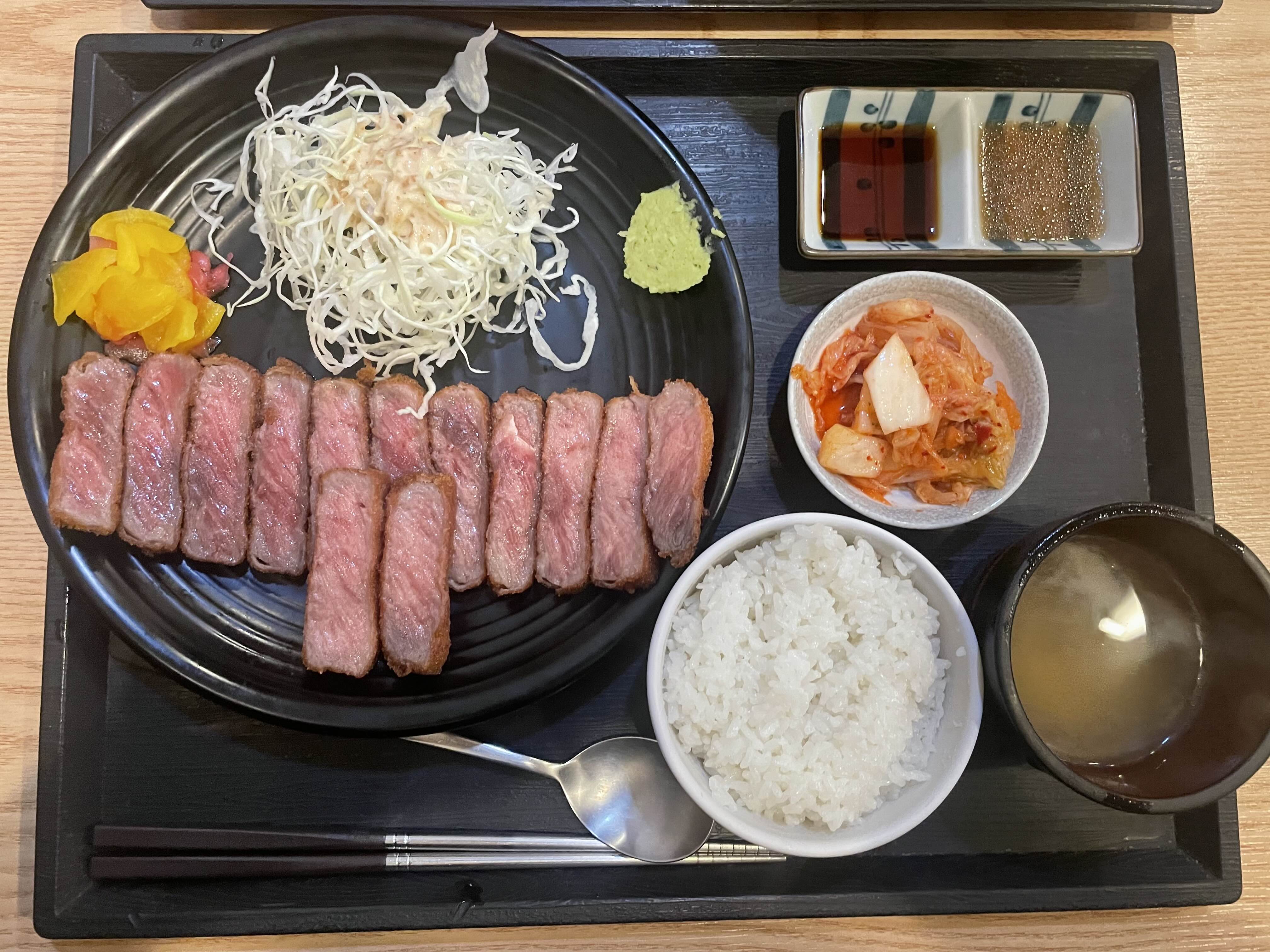 부산 해운대구 좌동 장산역주변 규카츠맛집 "백식당"