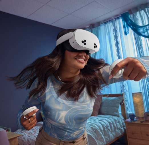 메타 퀘스트3: 혼합 현실을 경험하는 최고의 VR 헤드셋
