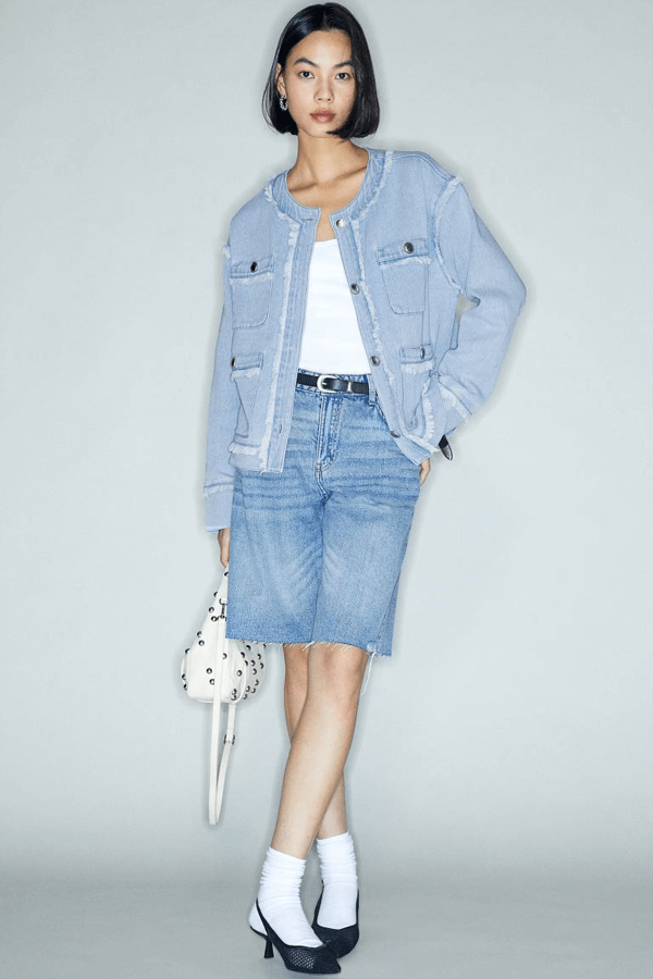 고딩엄빠5 19회 박미선 데님자켓