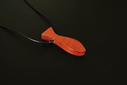  벽조목 물고기 목걸이