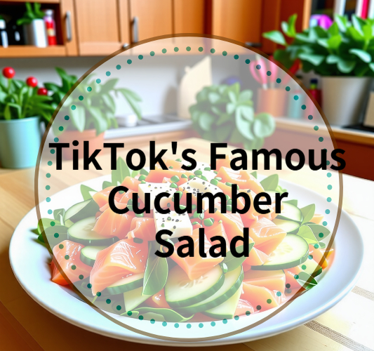 TikTok's Famous Cucumber Salad