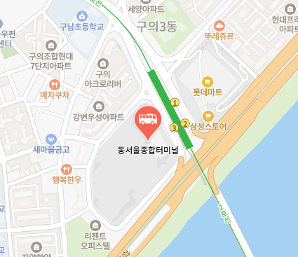 동서울터미널 위치