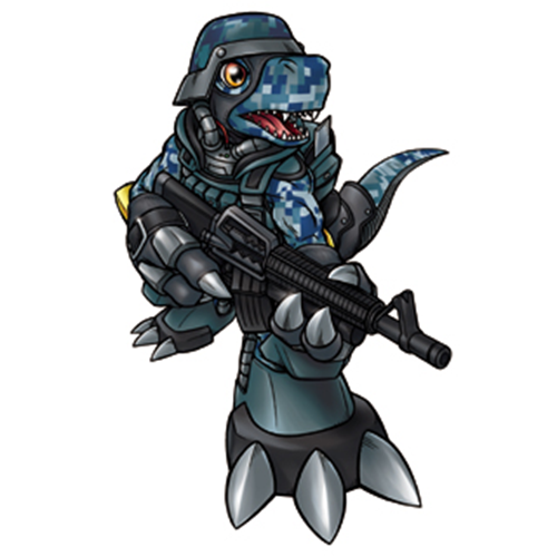  [디지몬도감] 커맨드 라몬 コマンドラモン COMMANDRAMON COMMANDRAMON