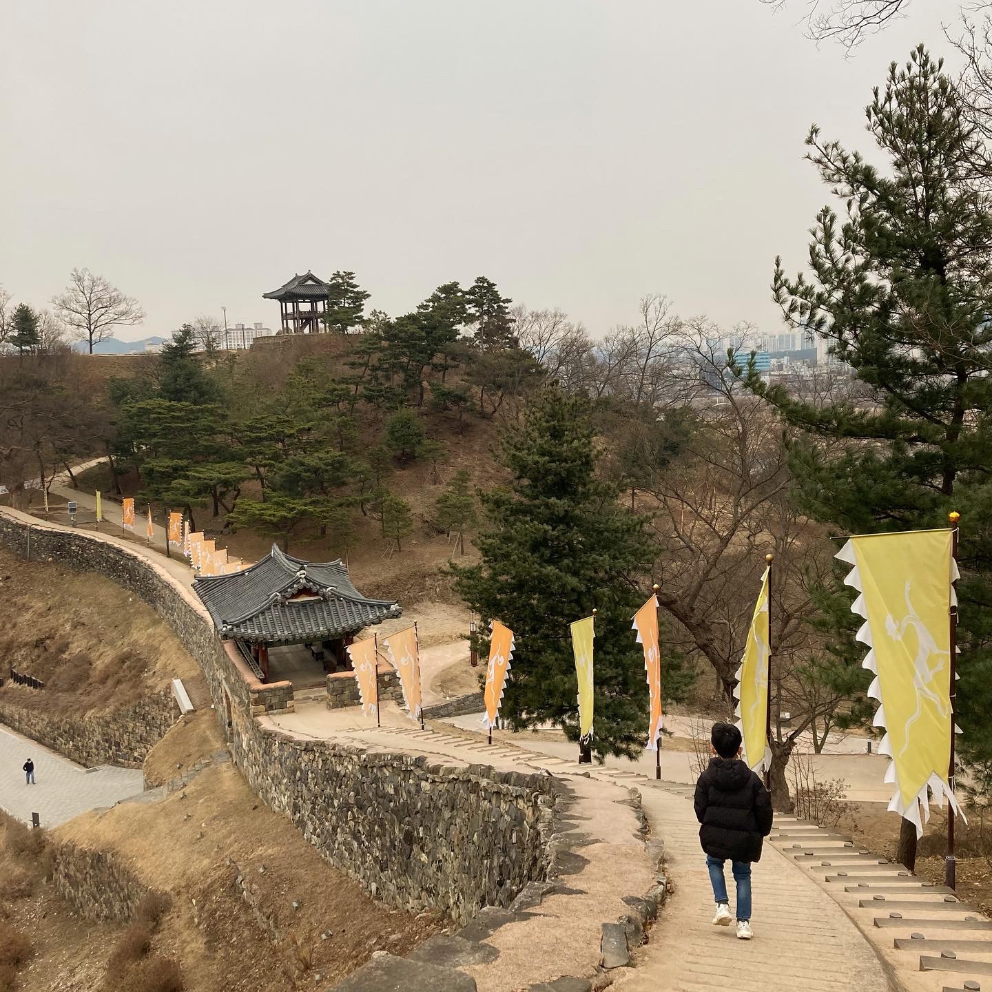  공주 공산성과 미디어아트 안내