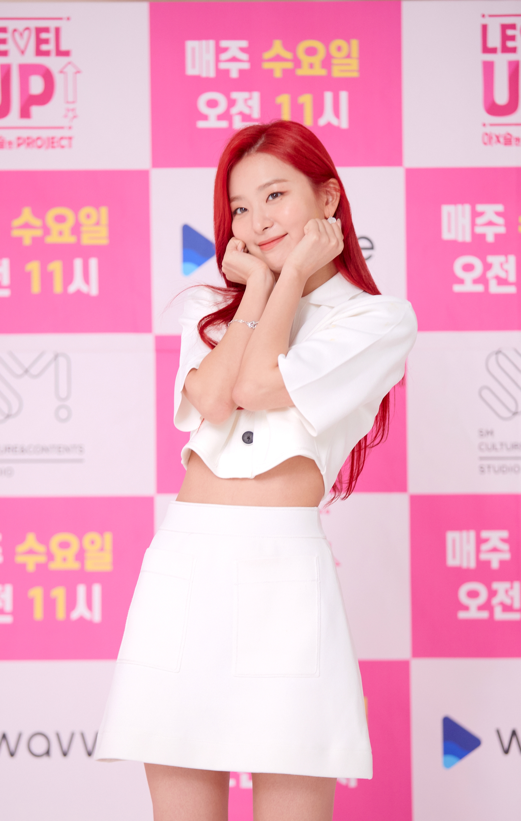  레드벨벳 아이린 슬기 웹예능 레벨업 아슬한 프로젝트 제작발표회 CUT