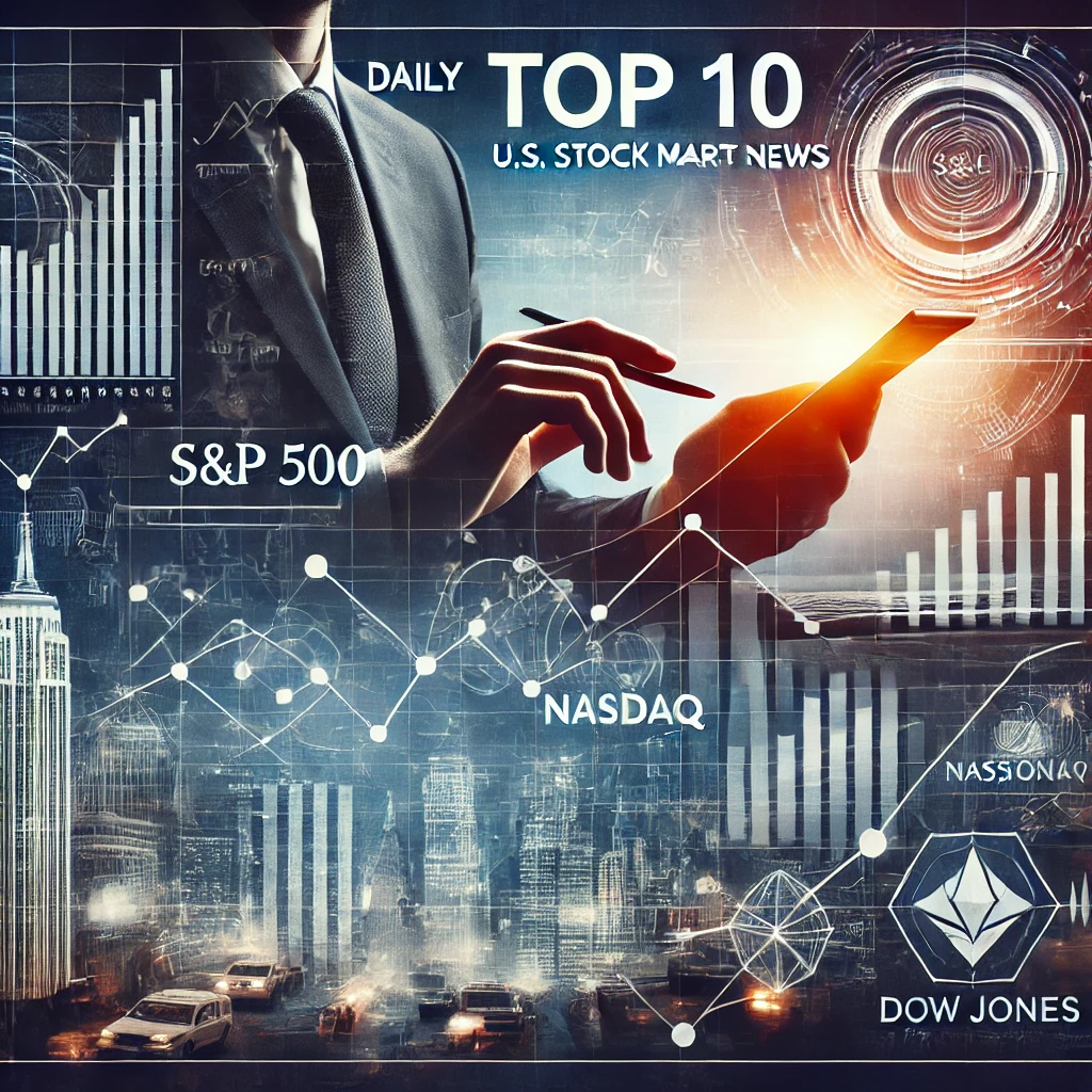오늘의 미국 증시 뉴스 Top 10 (2025년 2월 23일)