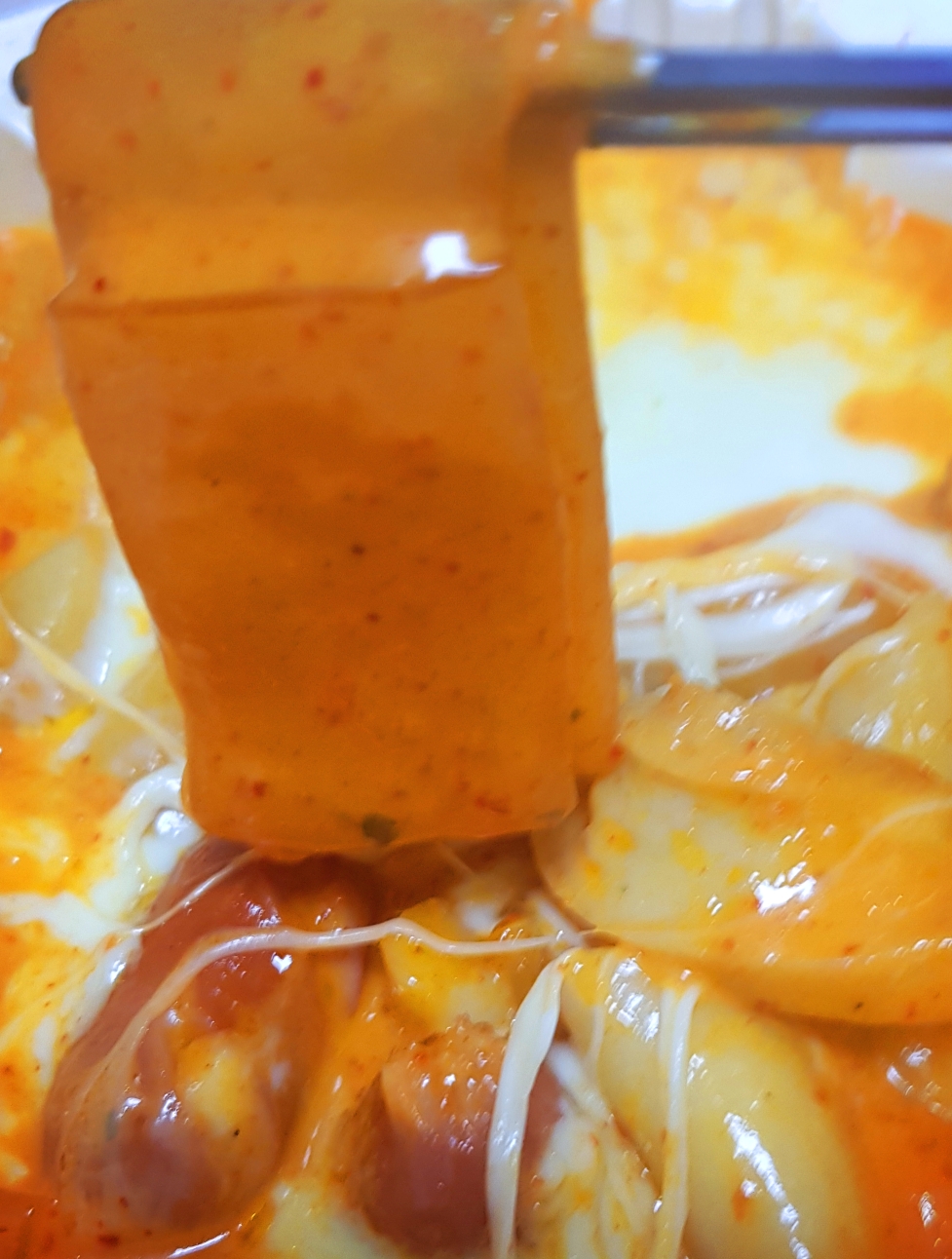  [내 돈 내산 맛집] 엽기떡볶이(로제)&교촌치킨 허니콤보 존맛탱 콜라보!