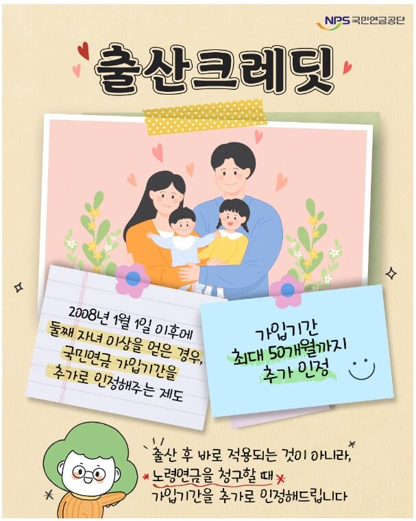 출산크레딧 신청하기