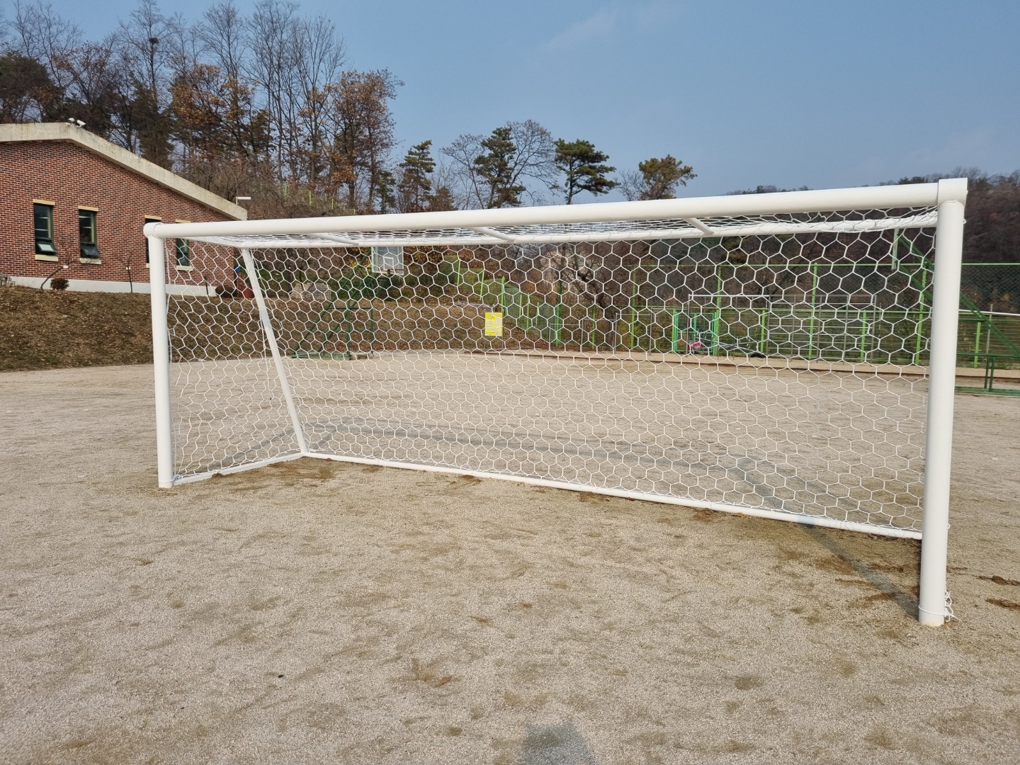  [날개스포츠] 양주산북초등학교 축구골망 설치 작업
