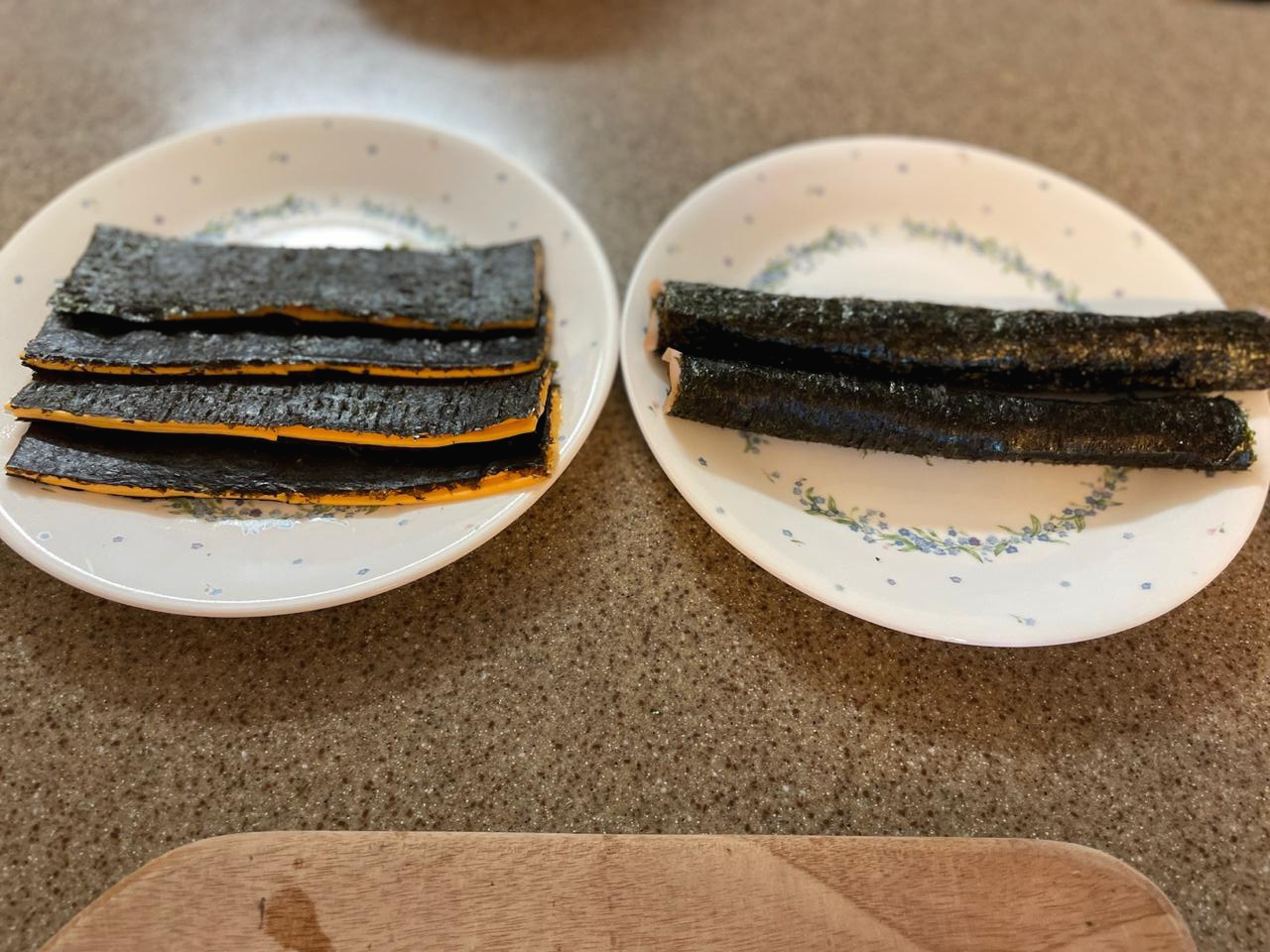 달팽이김밥 이미지