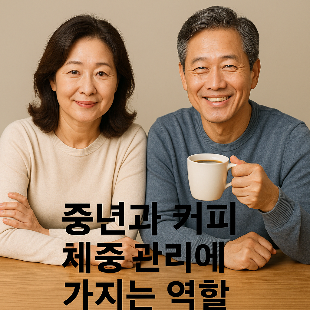 중년과 커피체중관리