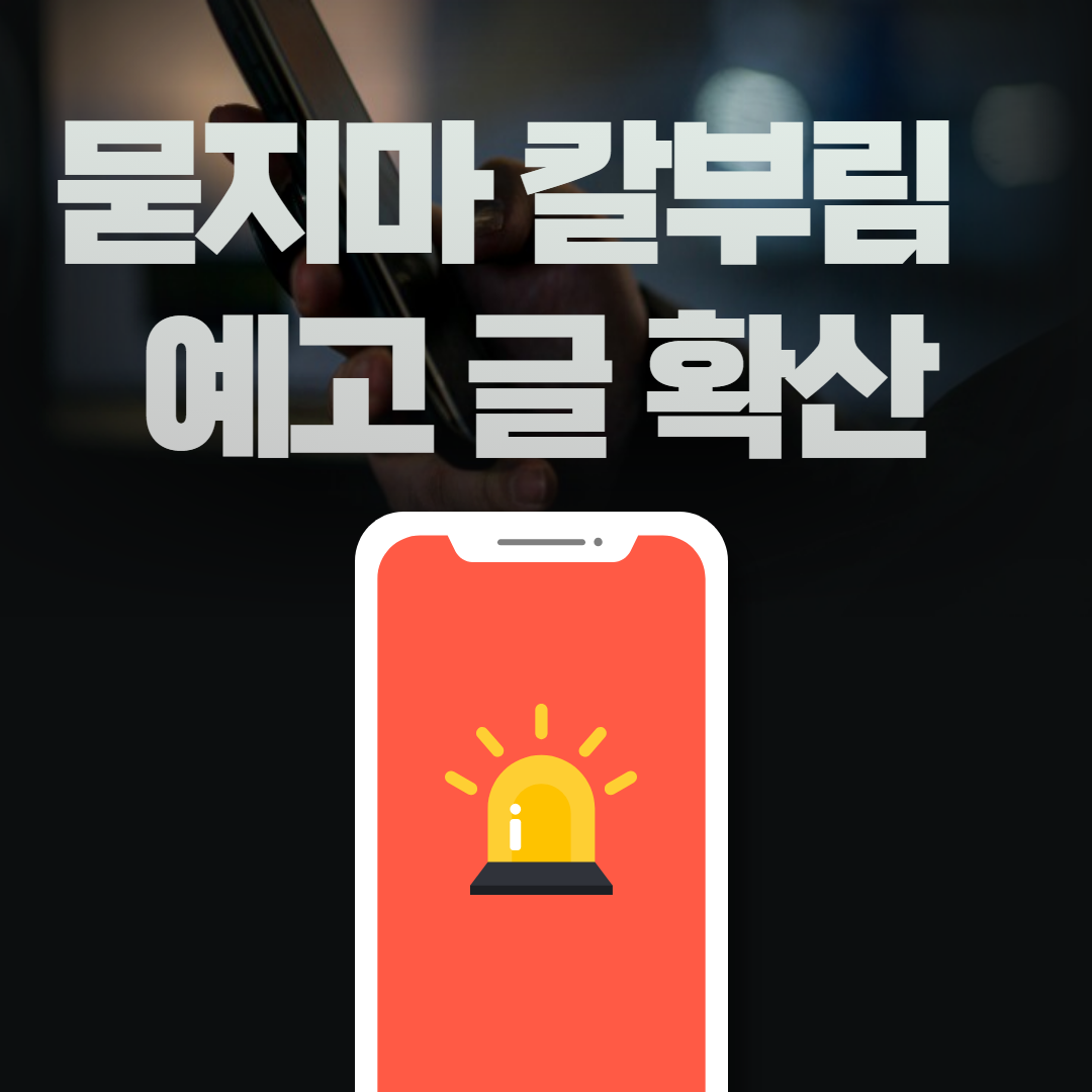  전국에서 무분별한 칼부림 예고글 칼부림 예고 지역 목록 및 경찰대응