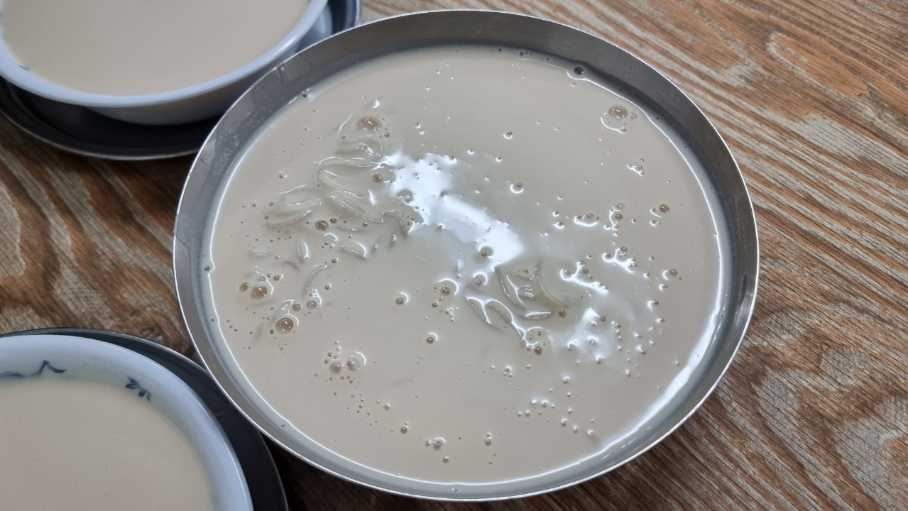 유달콩물 콩국수