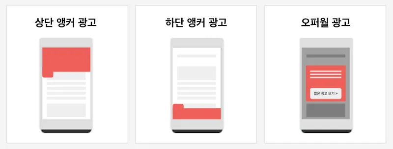 Offerwall 및 앵커광고