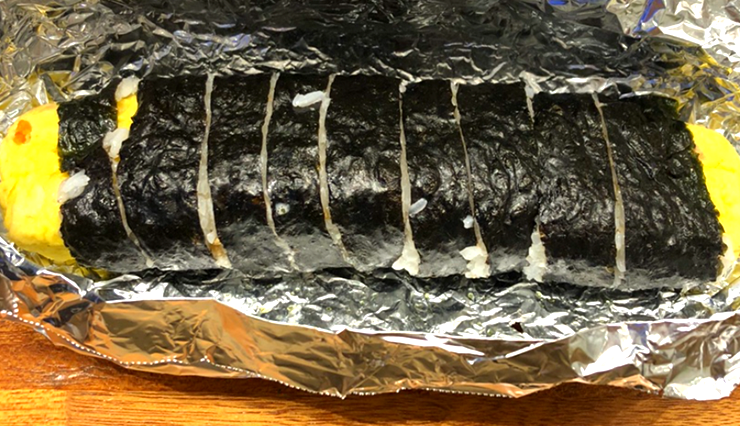 포장한-달걀김밥