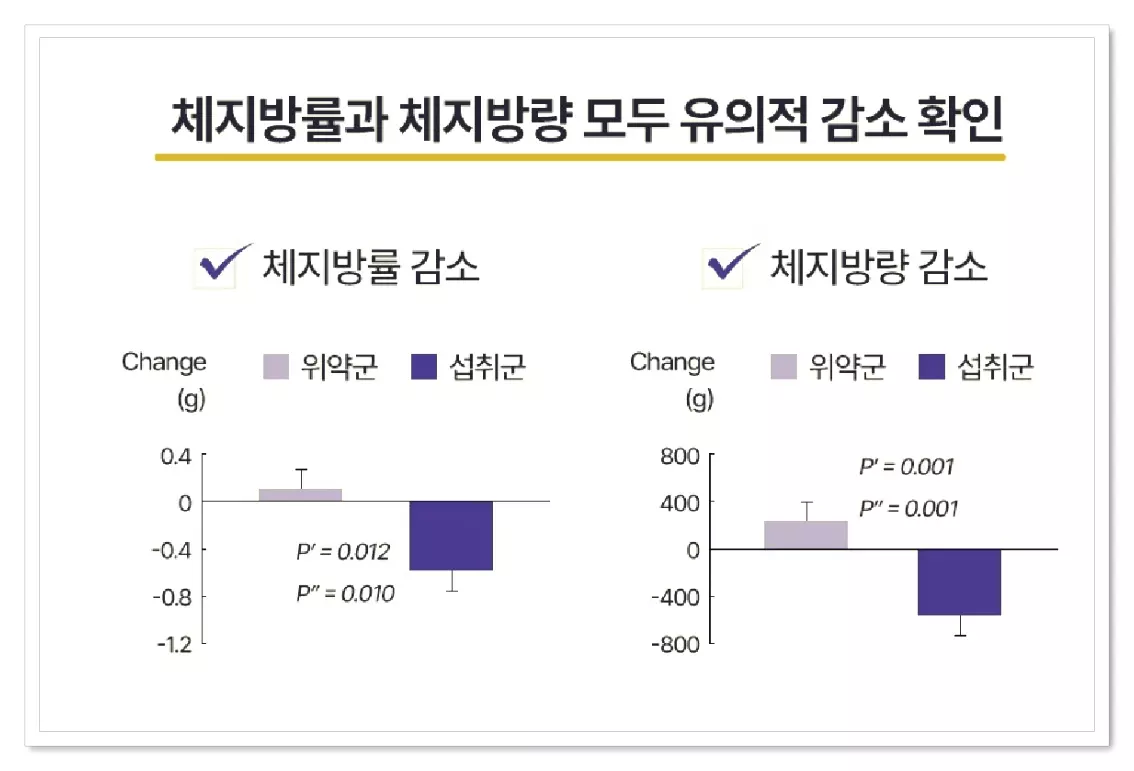 종근당 지엘핏 다이어트 효과