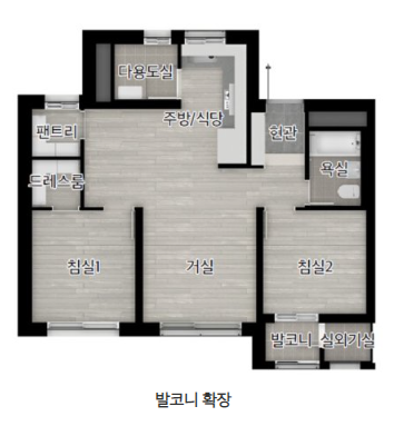 이편한세상 부평역 센트럴파크 평면도