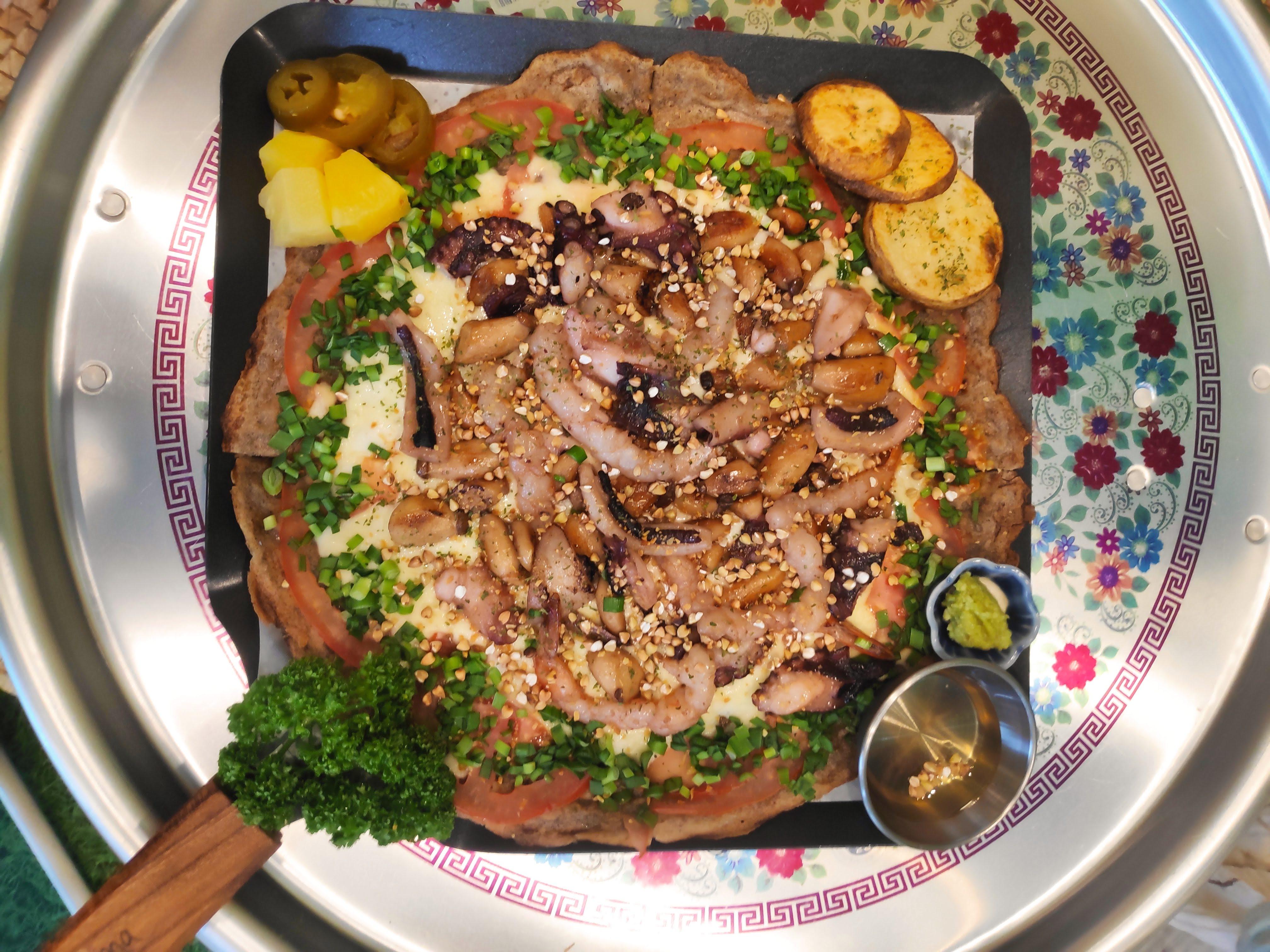 주문진 경포대 맛집 추천 해물피자 : 메밀애감자-16