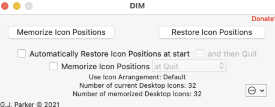 mac desktop icons are dim