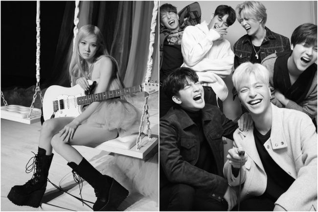  블핑 로제 솔로→아이콘 컴백x'킹덤'..글로벌 흔드는 YG '열 일'