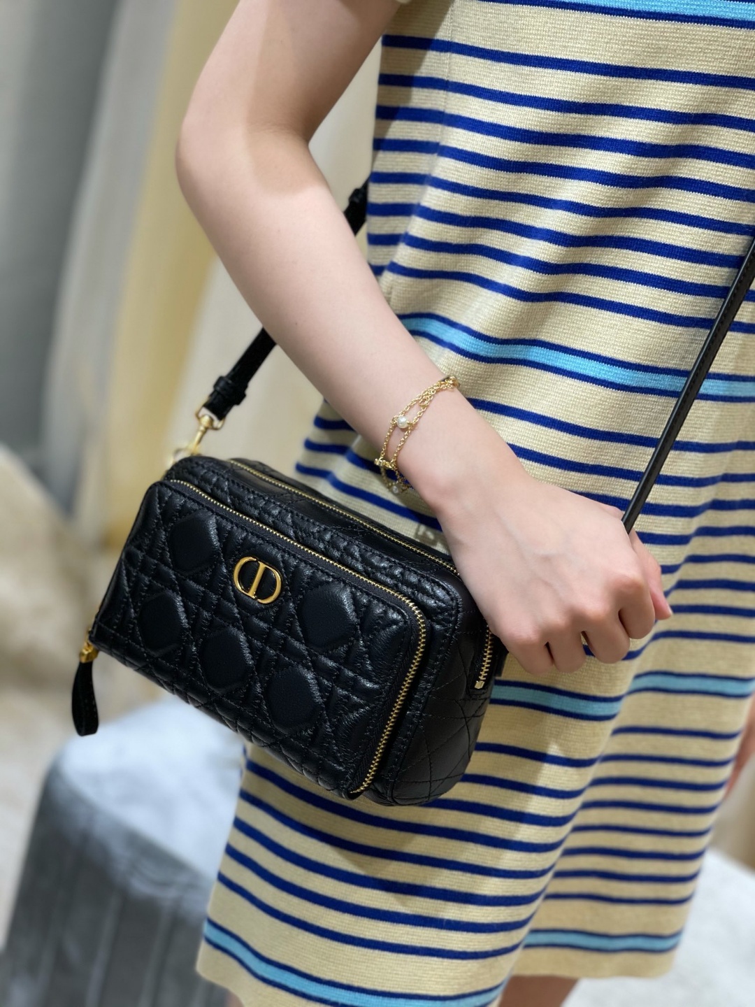  [DIOR] 디올 카로 DIOR CARO 더블 파우치 S5037UWHC (6 COLOR)