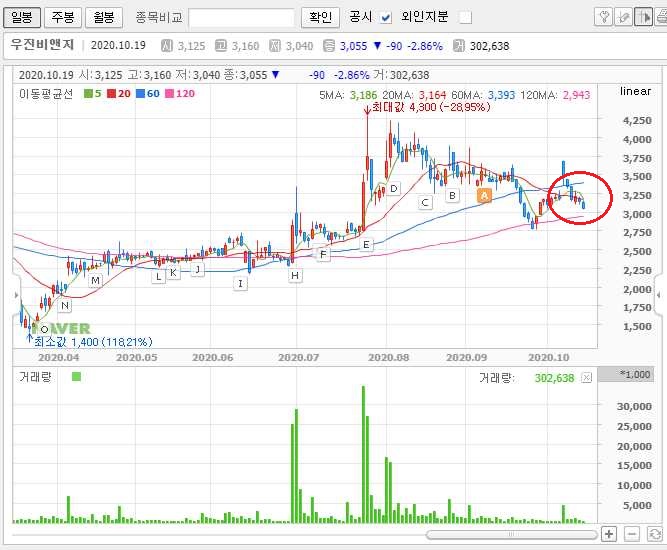 아프리카돼지열병관련주 우진비앤지