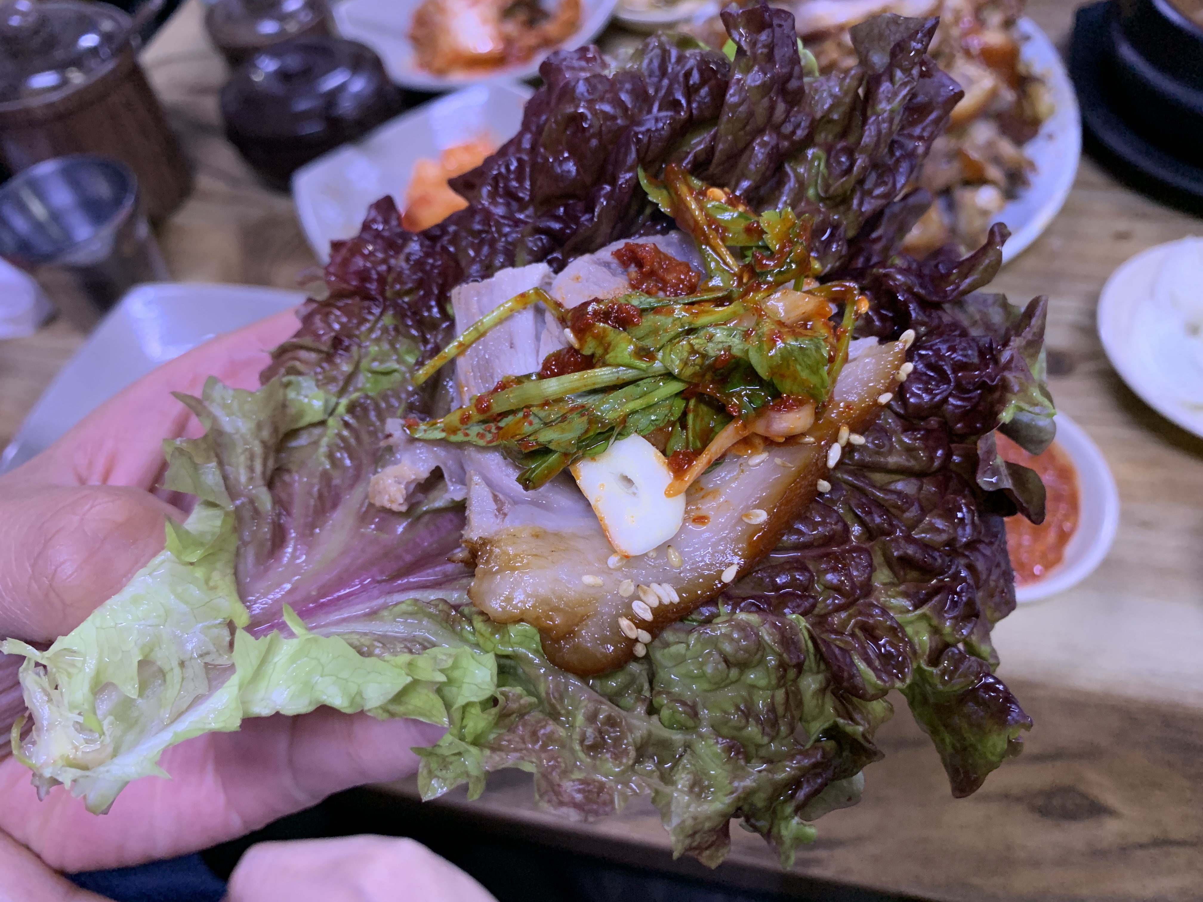 족발 한 쌈