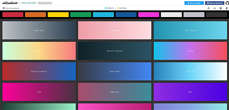 uigradients homepage