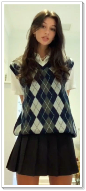 프레피룩 부자 자제룩 여자 남자 4