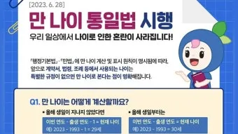 만나이 계산기 계산법 계산방법 2025년_10