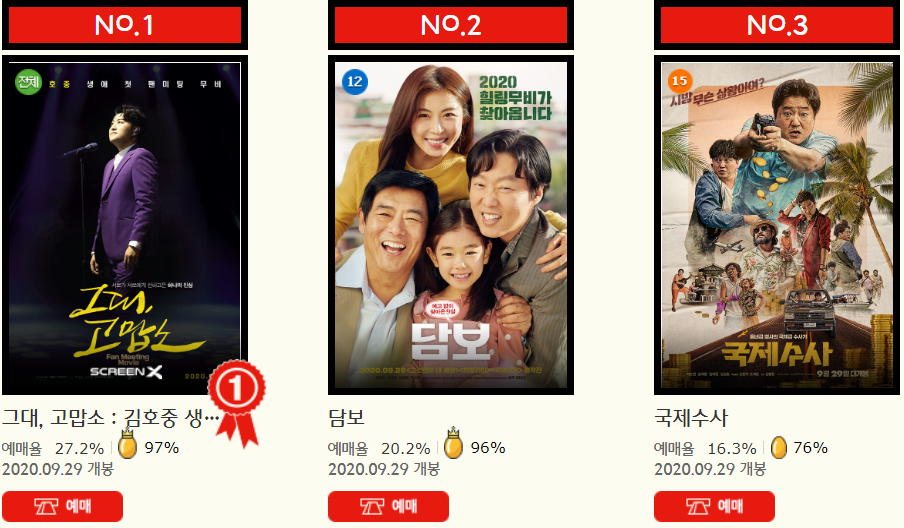  10월 CGV 상영시간표와 할인쿠폰 가격(개봉 중, 개봉 예정 영화)