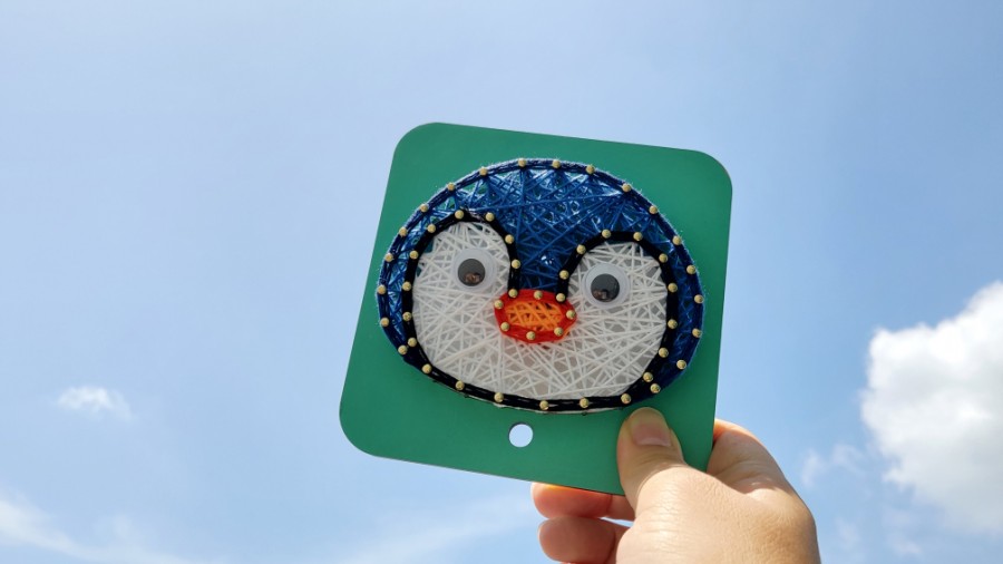 되는 펭귄 스트링아트 만들기 9. 집중력이 향상이 16