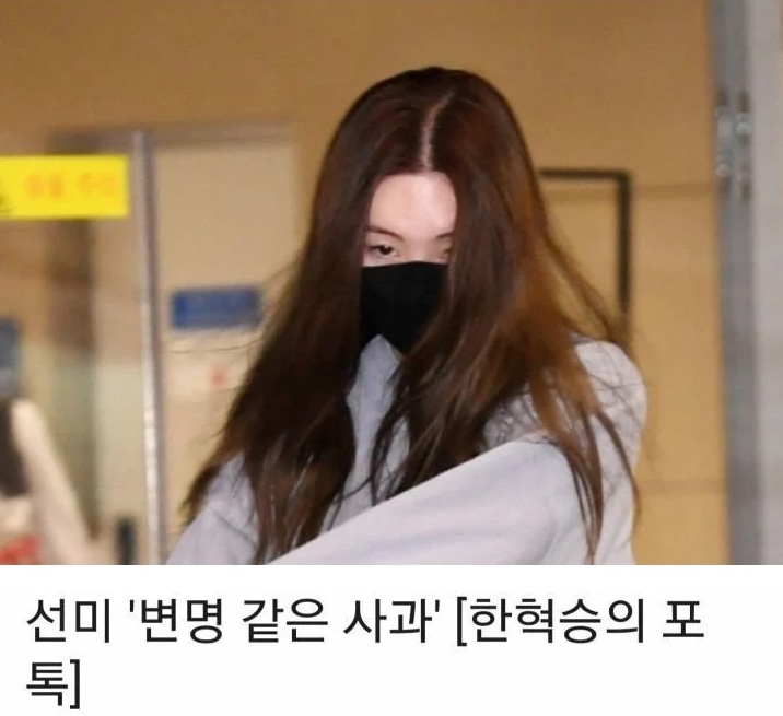  선미 미국여행 공항사진, 연예부 기자들에게 집중공격 당하는 이유?
