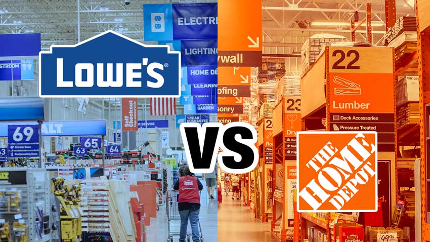 하드웨어 리테일: 홈디포 vs 로우즈, Home Depot vs Lowe's