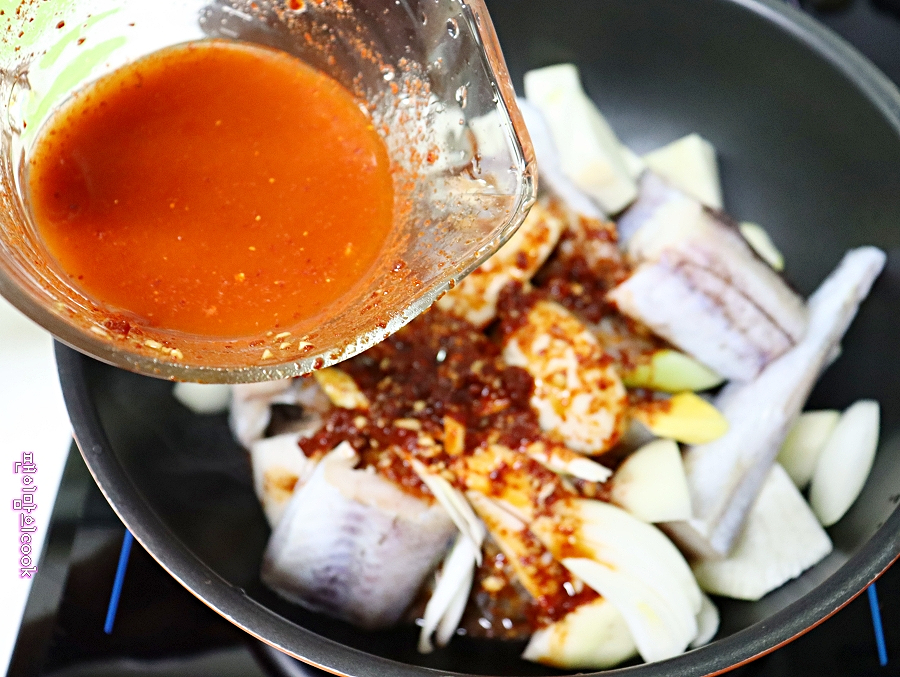 만드는법 집에서 술안주 베스트 코다리조림 만드는법 명태코다리찜 코다리무조림 27