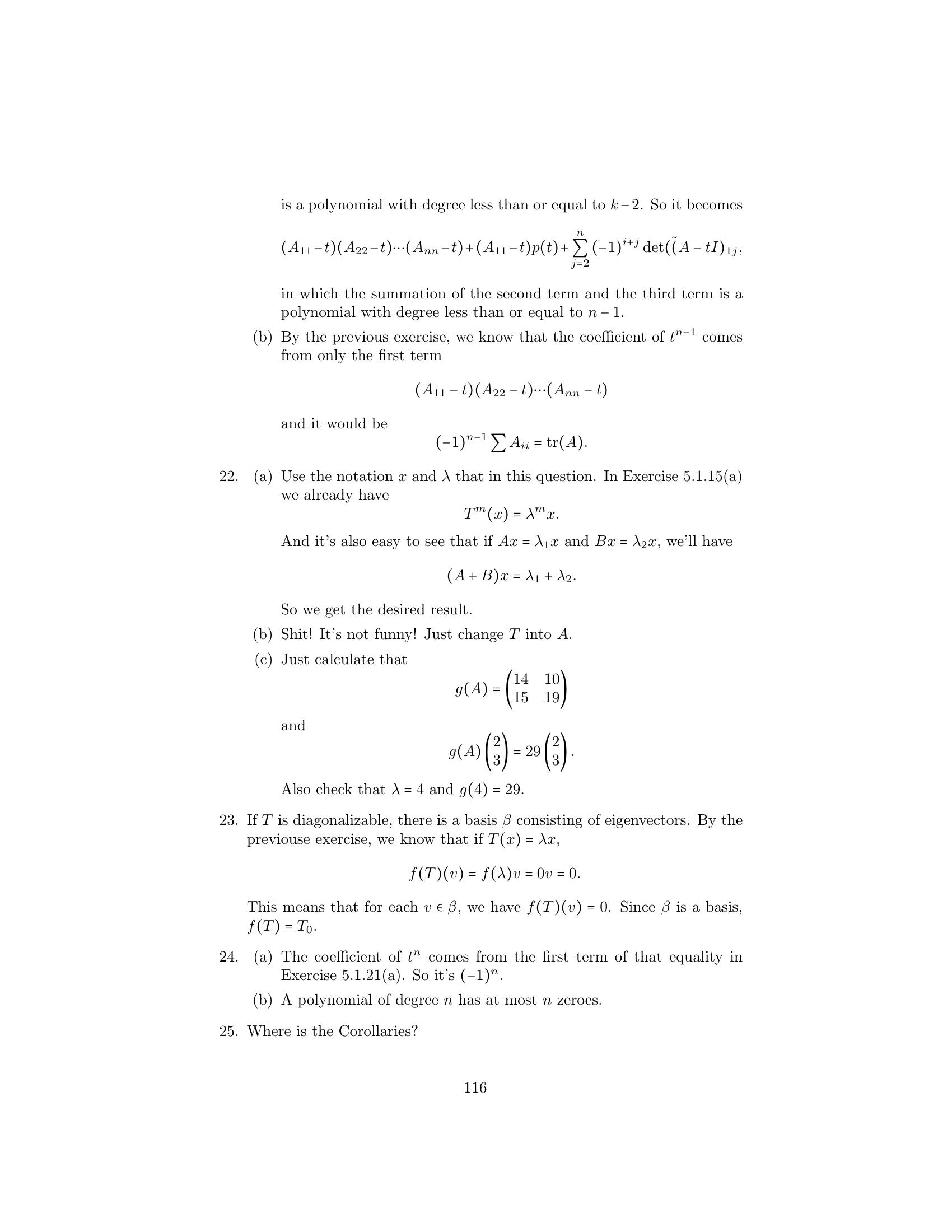 Solutions To Linear Algebra Stephen H Friedberg Fourth Edition Chapter 5