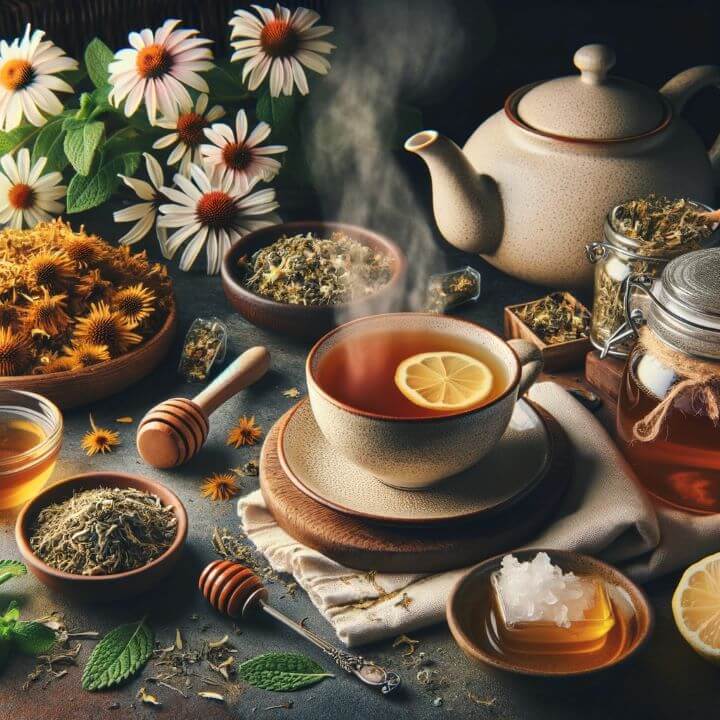 에키네시아 효능 및 부작용, 차 만들어 마시는 꿀팁! - 4. 에키네시아 차 만들어 마시는 방법 - 4.2 차 만드는 방법 에키네시아 효능