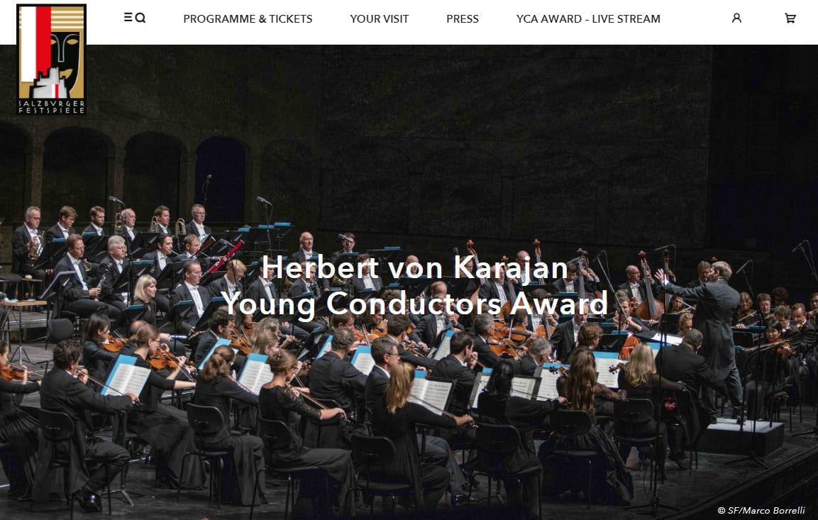  윤한결, '카라얀 젊은 지휘자상' 수상 VIDEO: Herbert von Karajan Young Conductors Award
