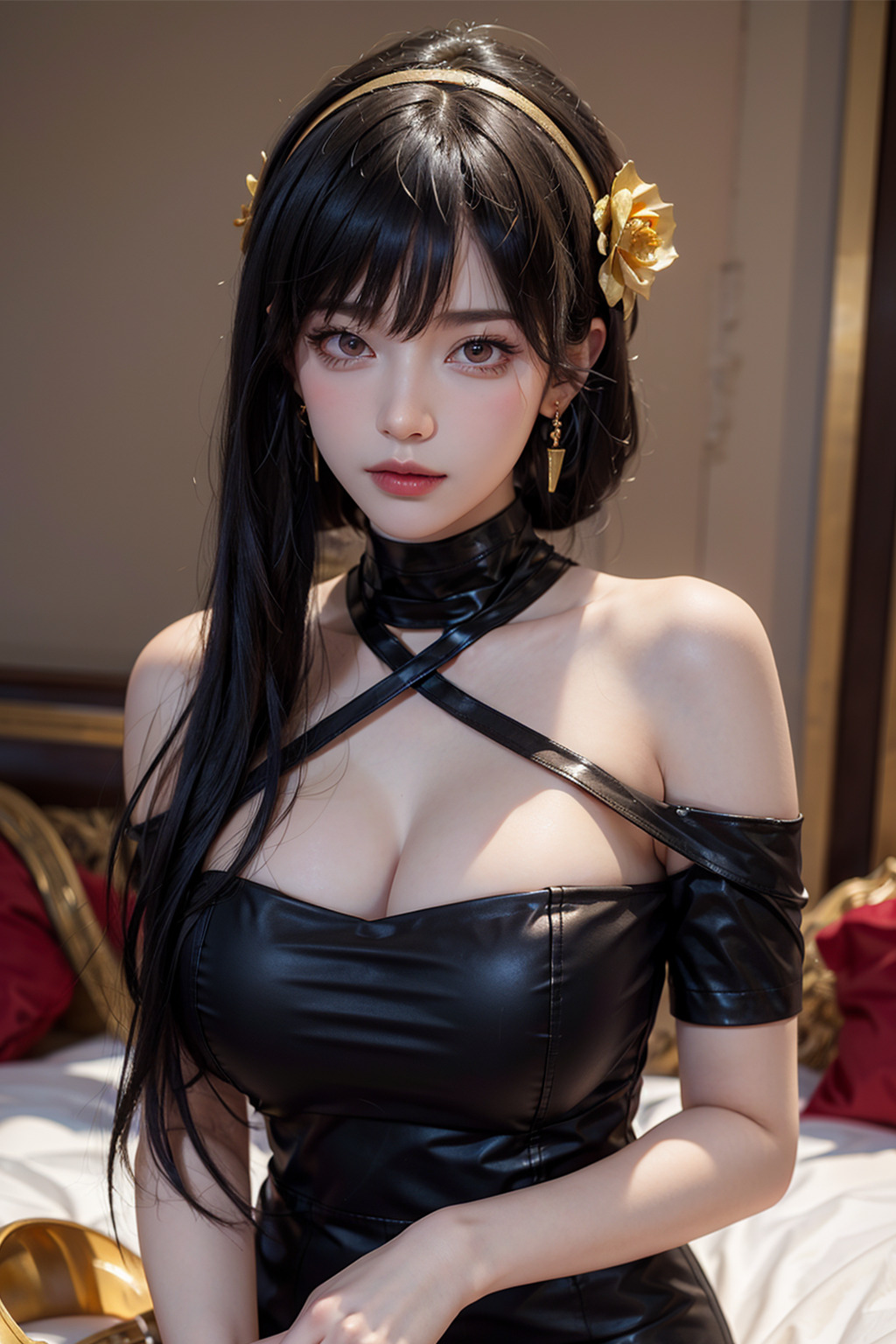  AI로 이미지 생성한 일본 애니매이션 스파이 패밀리 요르 포저 반실사풍 - 2