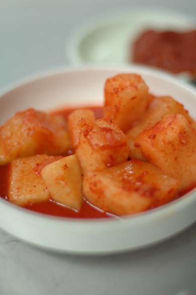 김장 깍두기의 특징과 맛