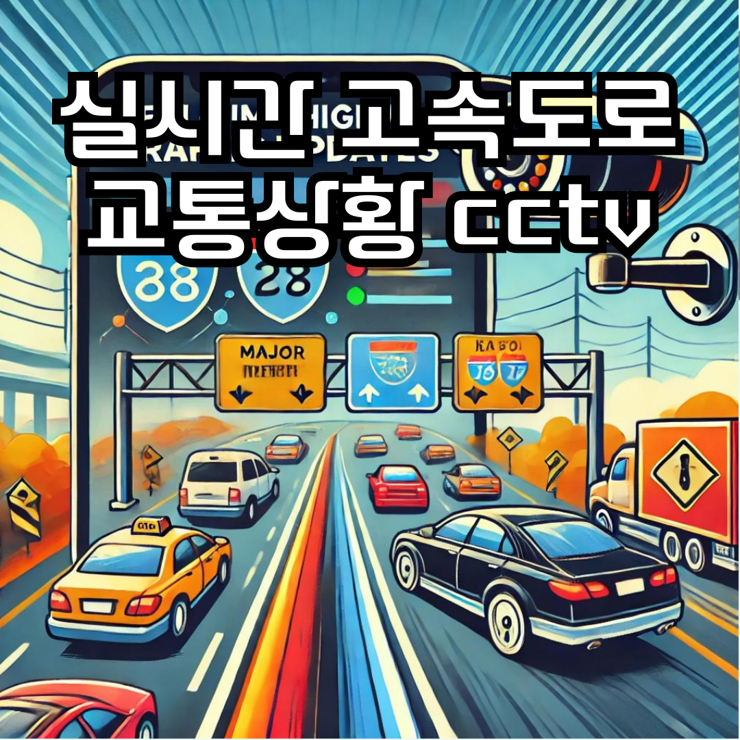 실시간 고속도로 교통상황 CCTV