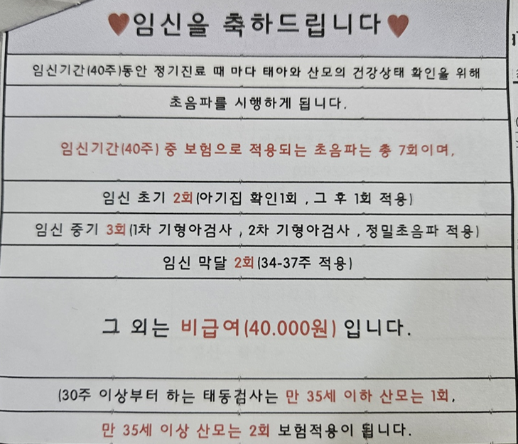 25년 건강보험 임신출산진료비