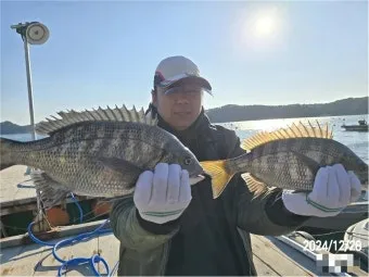 통영 감성돔낚시 후기 물때 조금_3