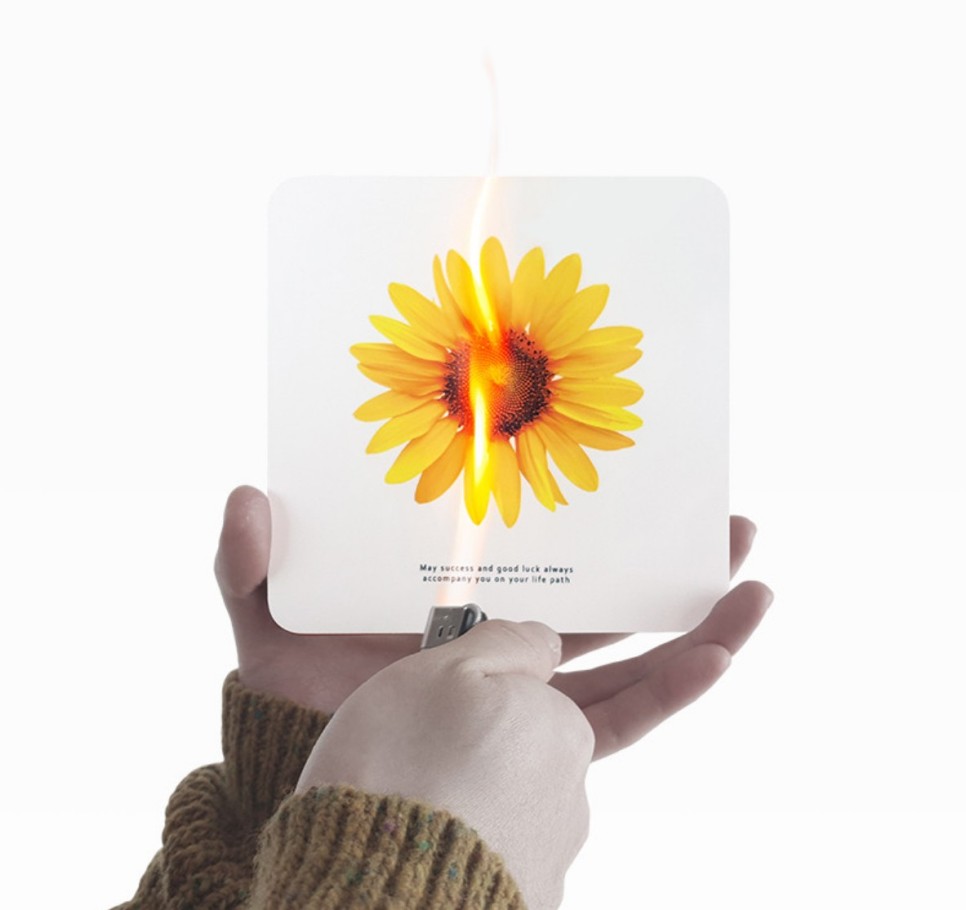 인테리어 잡화에도 딱인 해바라기 그림 돈 들어가는 액자 16