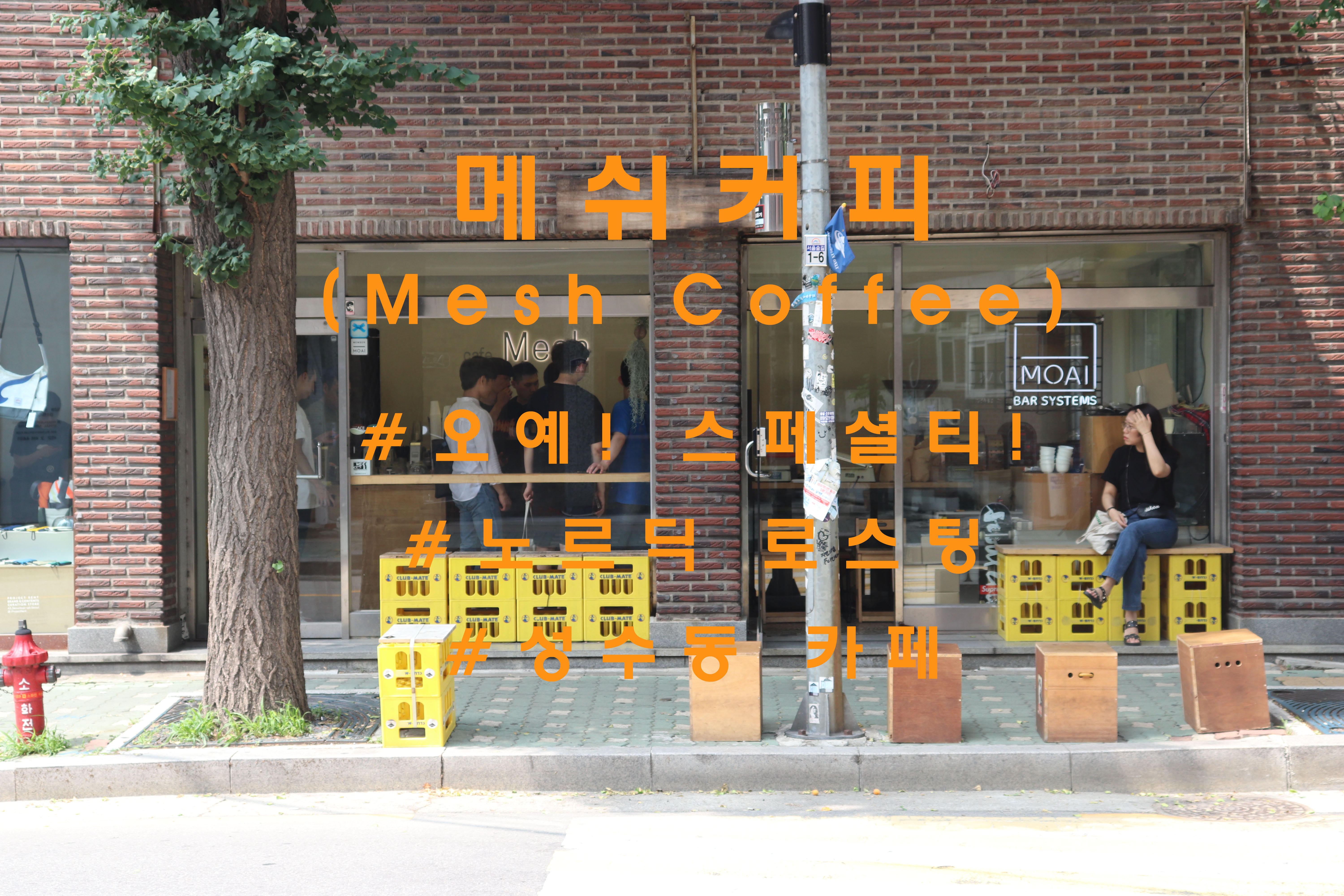  자유로운 분위기속 스페셜티 커피, 성수동 '메쉬커피'(Mesh_Coffee)