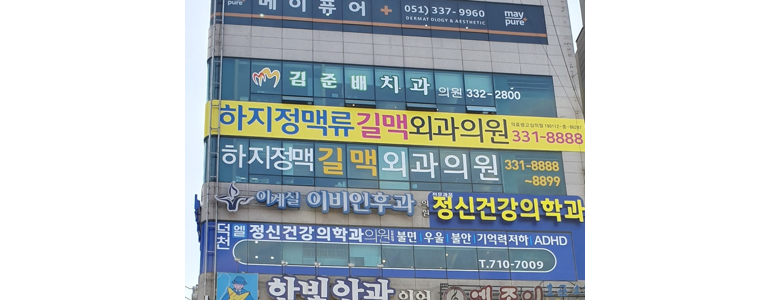 김해시 하지정맥류