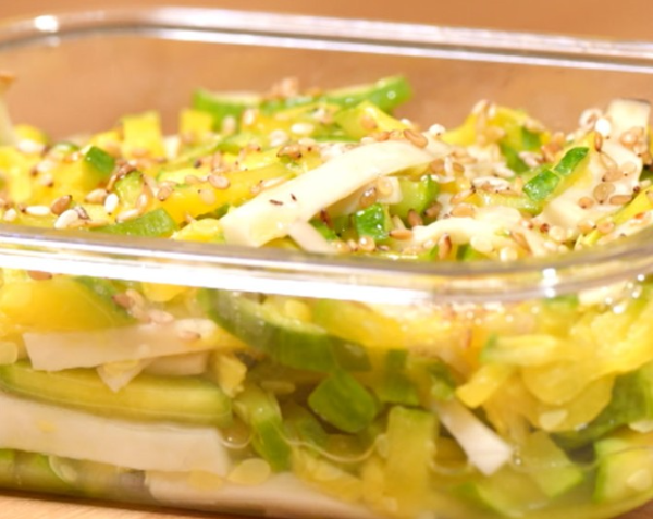 애호박새송이볶음 재료