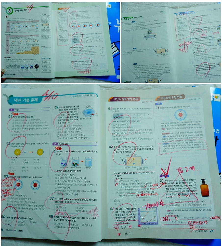 ebs 중학 뉴런 과학3 중학 개념 기본서 추천 EBS 16