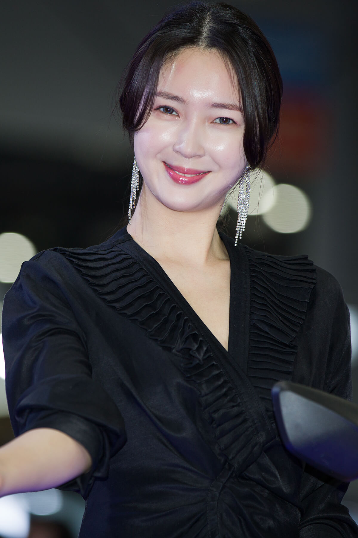 모델 하수영, '2023 서울모빌리티쇼 디앤에이모터스 부스'