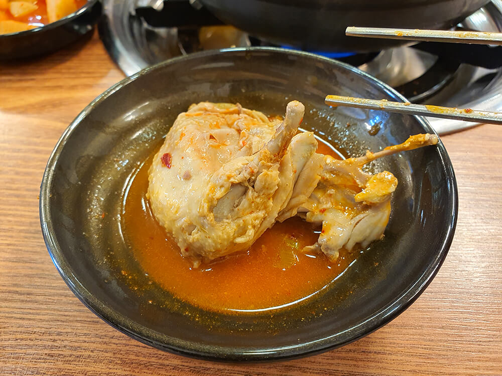 성남 중앙시장 수미식당- 닭한마리얼큰칼국수7